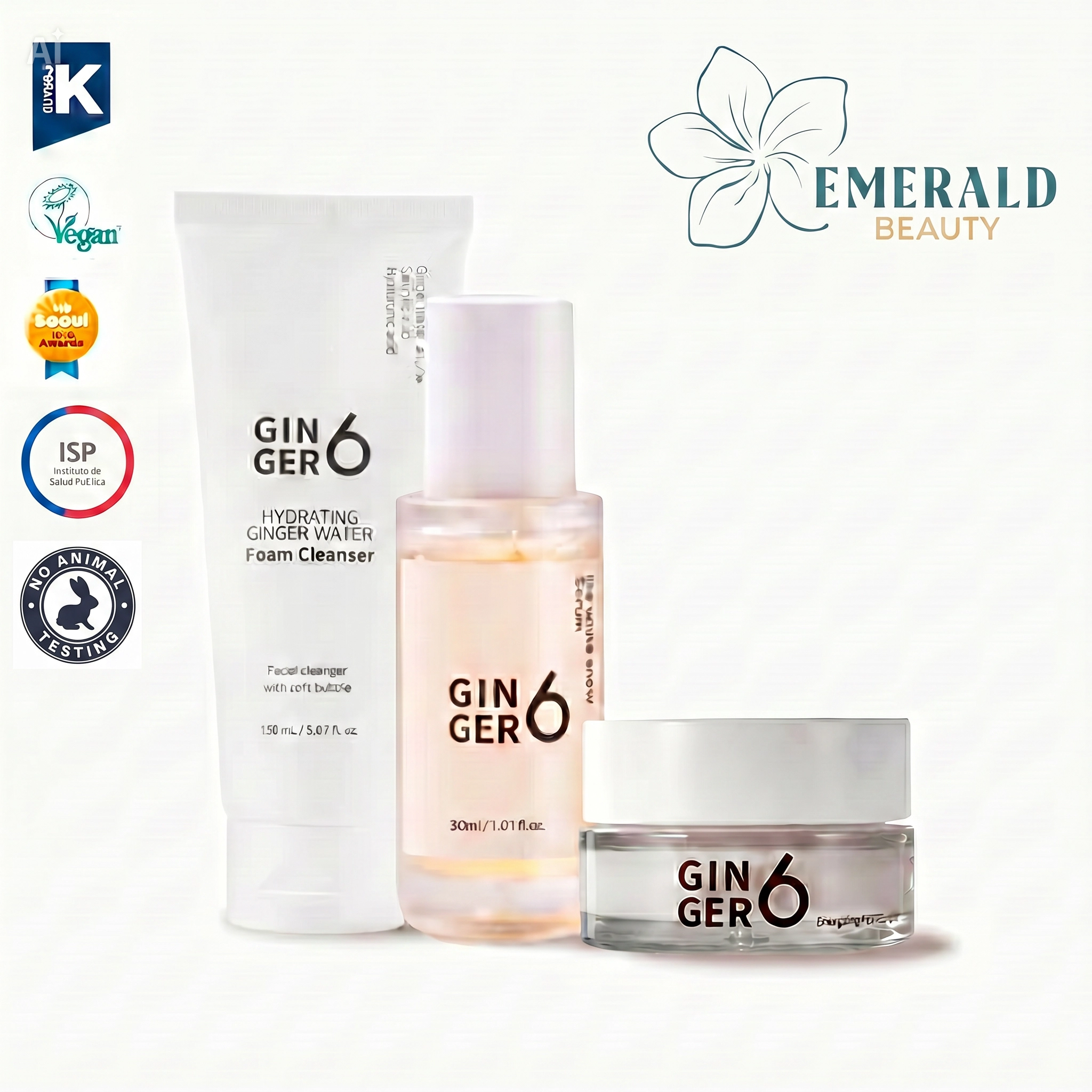Trío de Oro: Pack Limpieza & Regeneración Profunda (Peptides Edition) – Ginger6