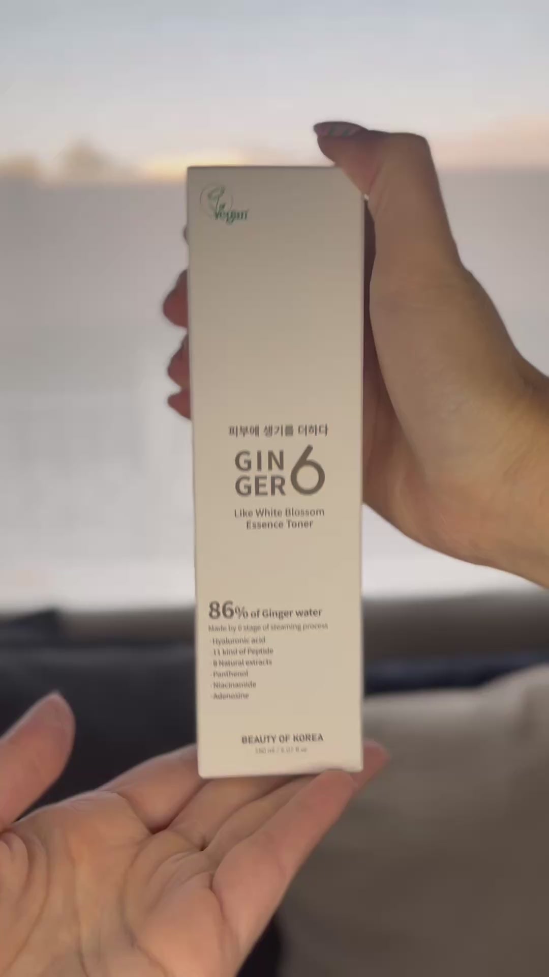 Tónico facial con esencia de flor blanca 150ml Ginger6